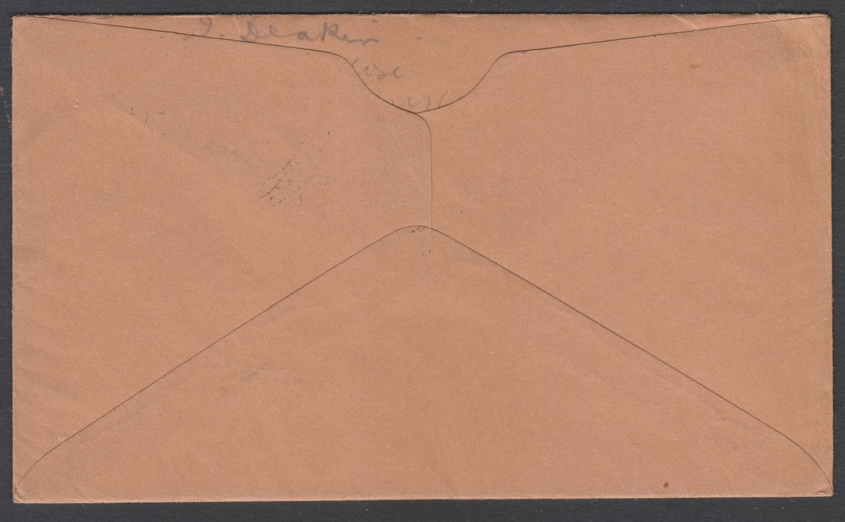 Southern Rhodesia 1932 KGV 10d + GB ½d Illust First Flight Cover Used SALISBURY