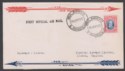 Click for more photos and details Southern Rhodesia 1932 KGV 10d Used on Airmail First Flight Cover BULAWAYO - UK