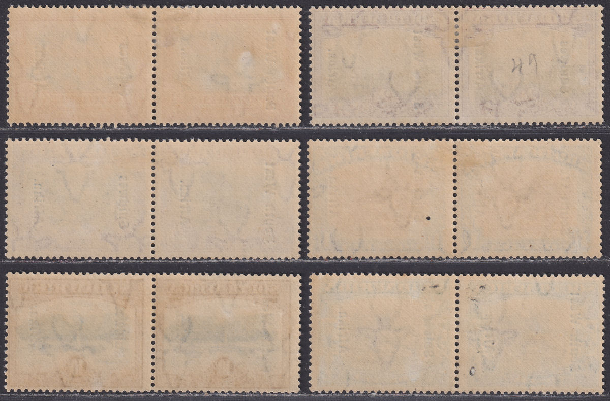 South West Africa 1927 KGV Overprint Set Mint SG49-54 cat £190 toned gum