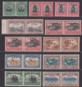South West Africa 1927 KGV Opt Part Set to 10sh Mint toned gum cat £275