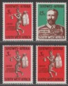 Click for more photos and details South West Africa 1965 Windhoek Mail Runner 3c Colour Trials x2 SG198 var