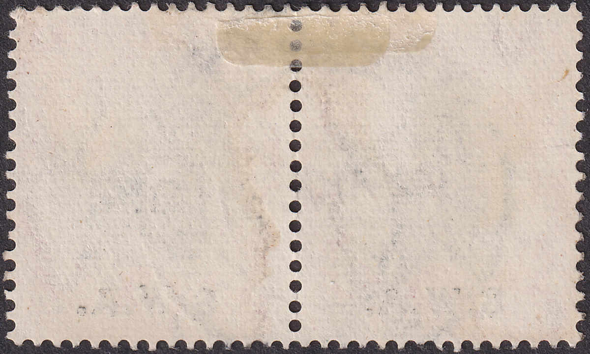 South West Africa 1930-31 KGV Roto 1d Overprint Pair Used SG69 cat £30