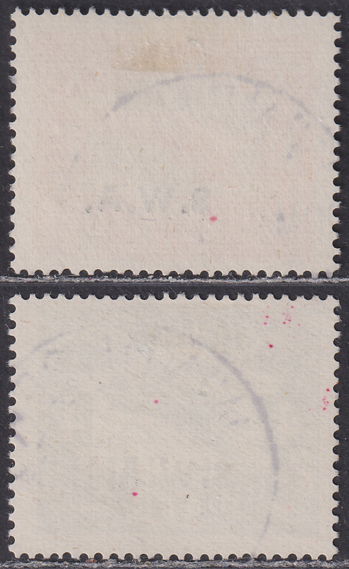 South West Africa 1930 KGV Airmail 4d Green, 1sh Orange Overprint Used SG72-73