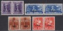 South West Africa 1941-43 KGVI War Effort Overprint Part Set to 6d Mint
