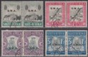 South West Africa 1935-36 KGV Voortrekker Overprint Set Used SG92-95 cat £65