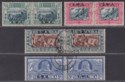 South West Africa 1938 KGVI Voortrekker Memorial Set Used SG105-108 cat £160
