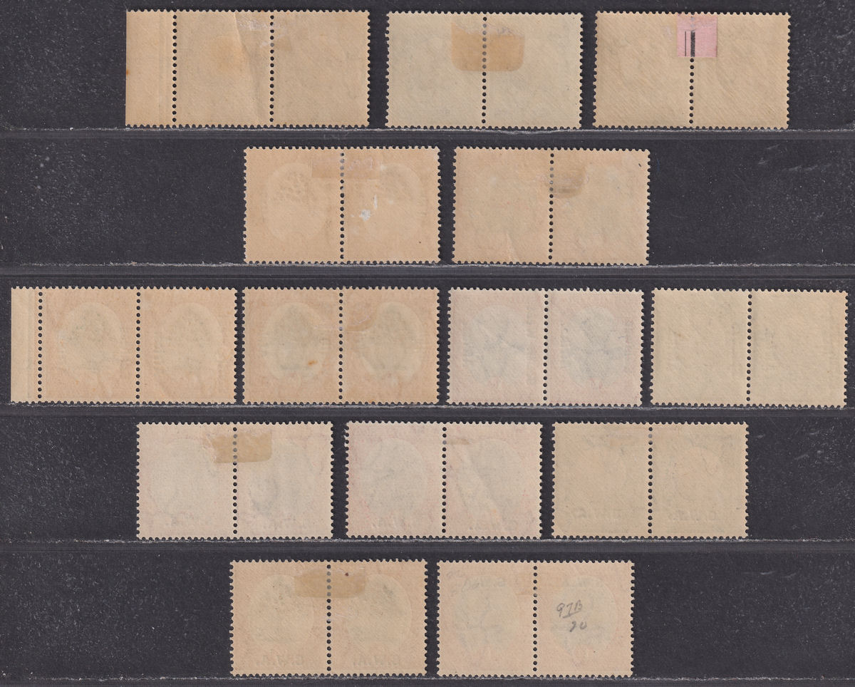South West Africa 1926-27 KGV Overprint Selection to 6d Mint