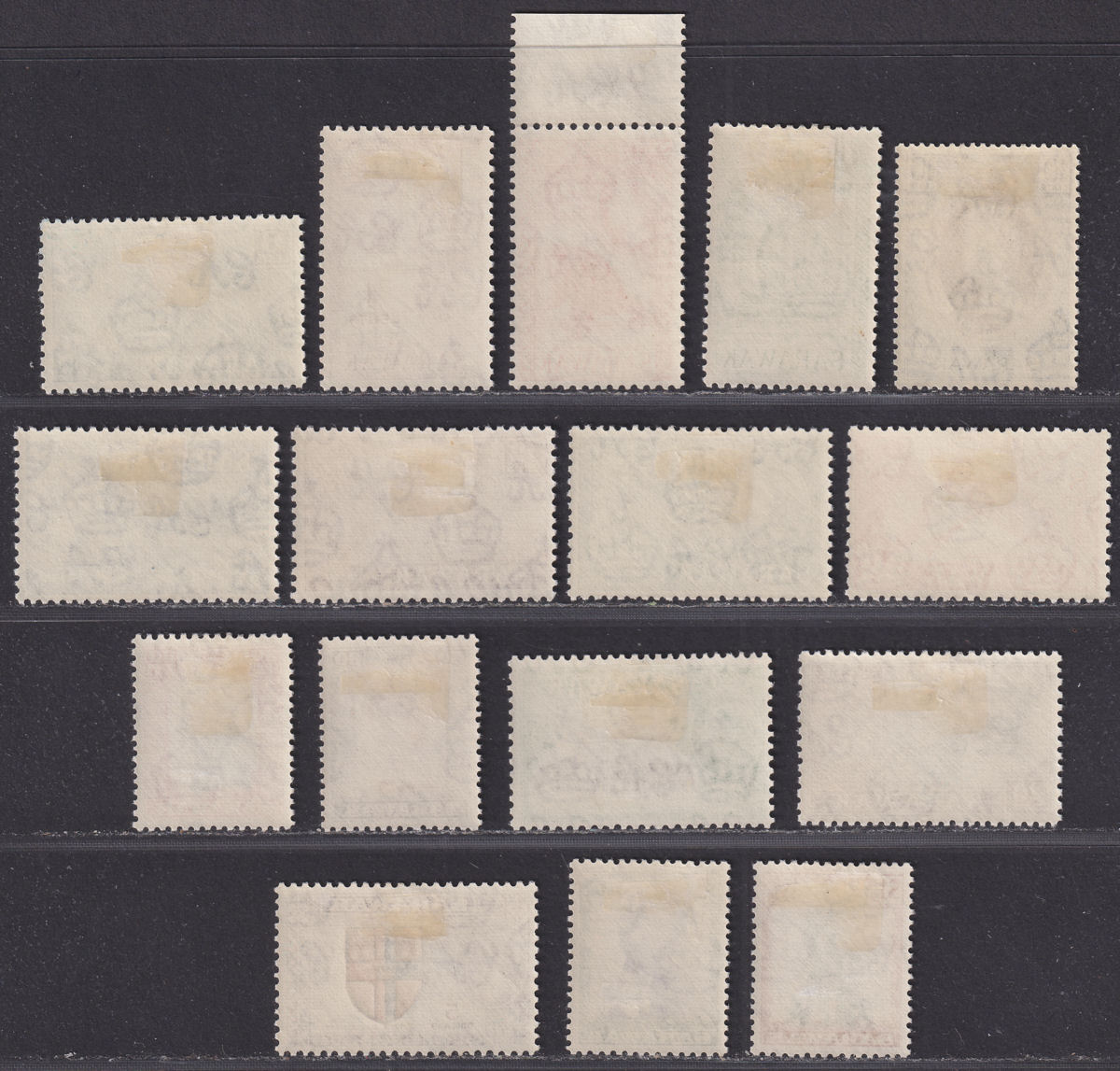 Sarawak 1955 Queen Elizabeth II Set Mint SG188-202 cat £110