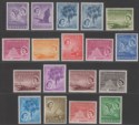 Click for more photos and details Seychelles 1954 Queen Elizabeth II Part Set to 10r Mint cat £80