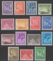 Click for more photos and details Seychelles 1952 King George VI Set Mint SG158-172 cat £90