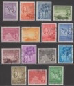 Click for more photos and details Seychelles 1952 King George VI Set Used SG158-172 cat £110