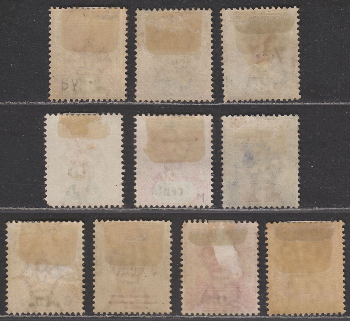 Seychelles 1890-1902 Queen Victoria Selection inc Surcharges Used
