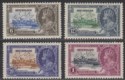 Seychelles 1935 KGV Silver Jubilee SPECIMEN Perf Set Mint SG128s-131s cat £150