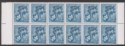 Seychelles 1941 KGVI Palm 9c Grey-Blue Chalky Block of 12 UM Mint SG138a c£450