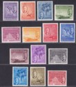 Seychelles 1952 King George VI Set to 5r Mint SG158-171 cat £60
