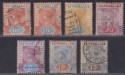 Seychelles 1890-92 Queen Victoria Selection to 96c Used