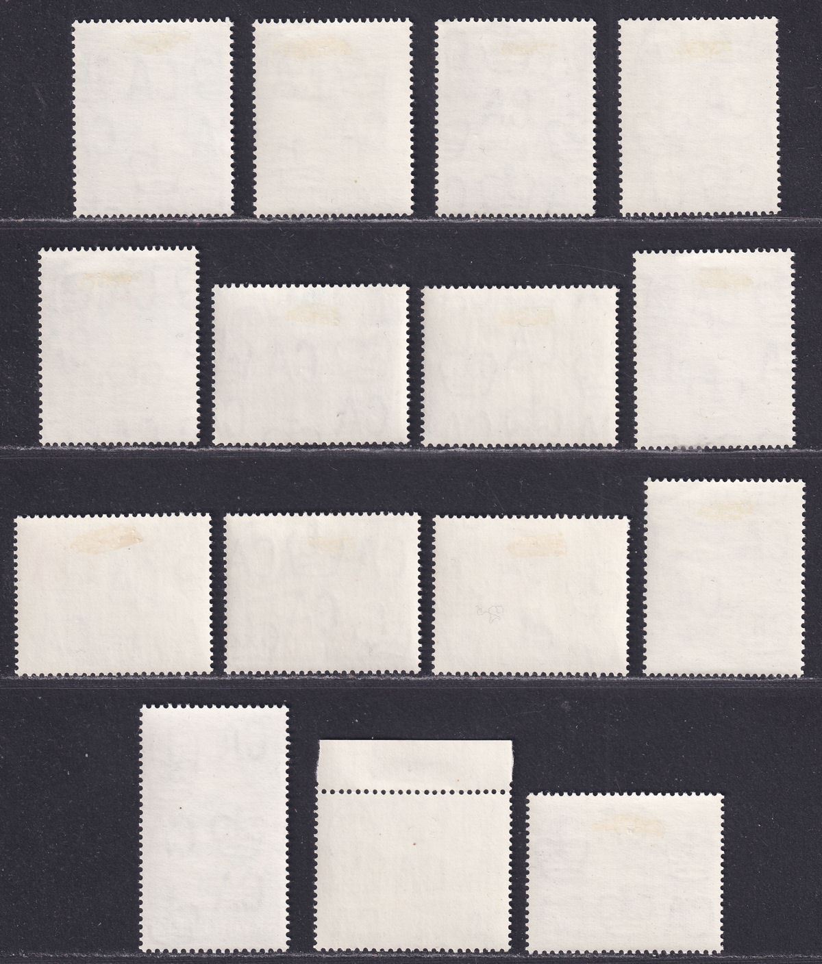 Seychelles 1962 Queen Elizabeth II Part Set to 10r Mint