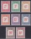 Click for more photos and details Seychelles 1951 KGVI Postage Due Set Mint SG D1-D8 cat £17