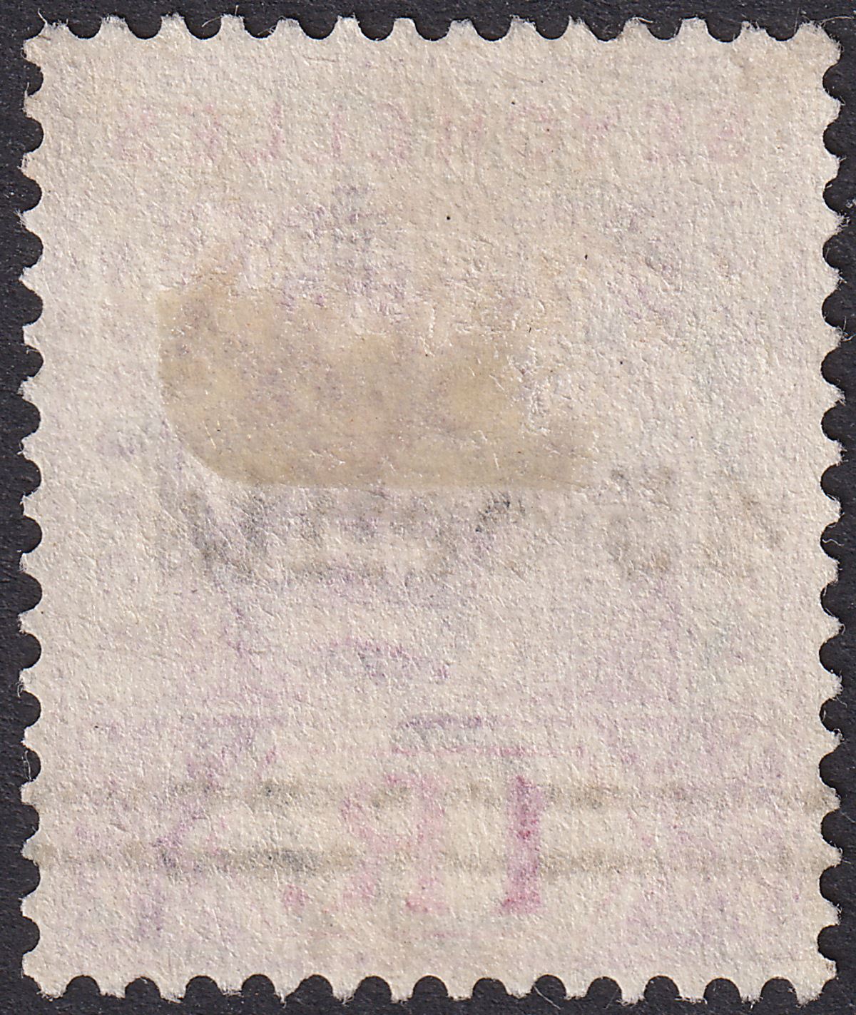 Seychelles 1902 QV 45c Surcharge on 1r Bright Mauve + Deep Red Used SG44 cat £50
