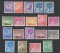 Seychelles 1954 Queen Elizabeth II Set Mint SG174-188 cat £110