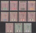 Click for more photos and details Sierra Leone 1896-97 Queen Victoria Set to 2sh Mint SG41-51