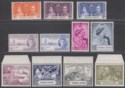 Click for more photos and details Sierra Leone 1937-49 KGVI Omnibus Selection Mint inc RSW, UPU cat £27