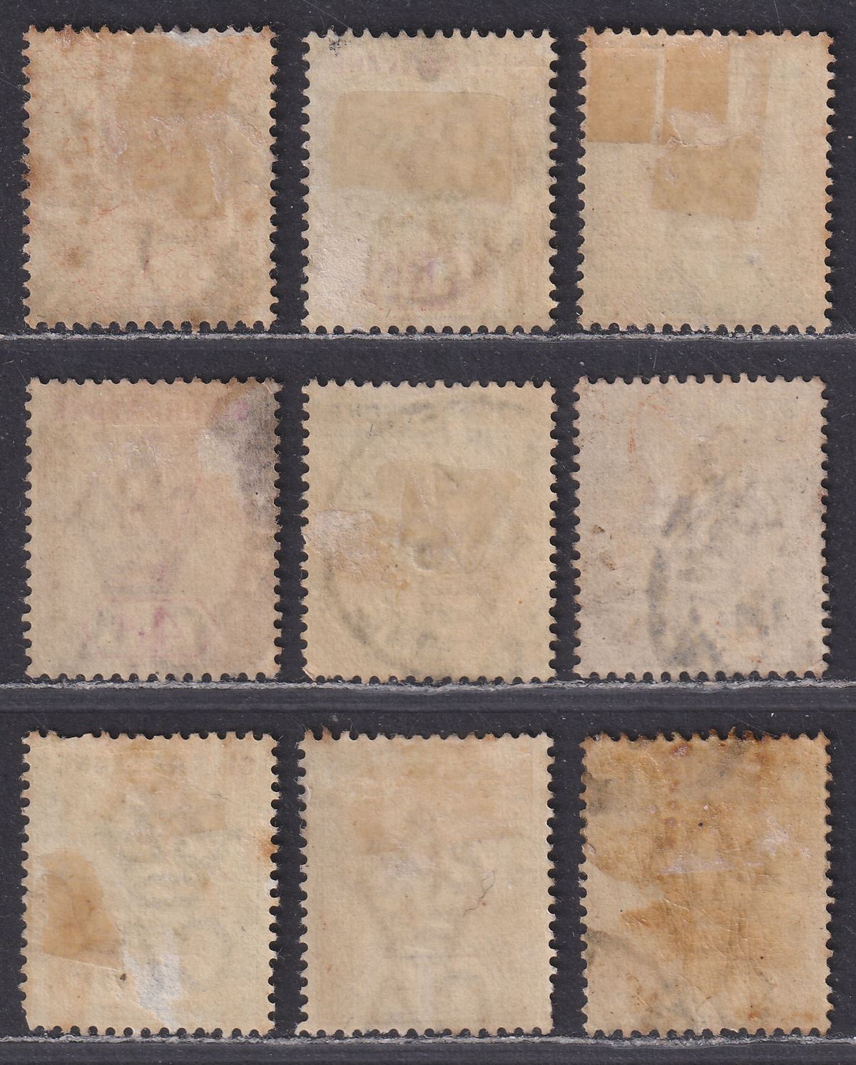 Sierra Leone 1896-97 Queen Victoria Part Set to 1sh Used