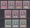 Click for more photos and details Sierra Leone 1903 KEVII SPECIMEN Overprint Part Set to 5sh Mint / Unused
