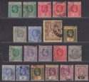 Click for more photos and details Sierra Leone 1912-27 King George V Selection to 9d Used