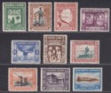 Click for more photos and details Sierra Leone 1933 KGV Wilberforce Set to 2sh Mint SG168-177 cat £90