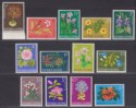 Click for more photos and details Sierra Leone 1963 Flowers Set Mint SG242-254 cat £18