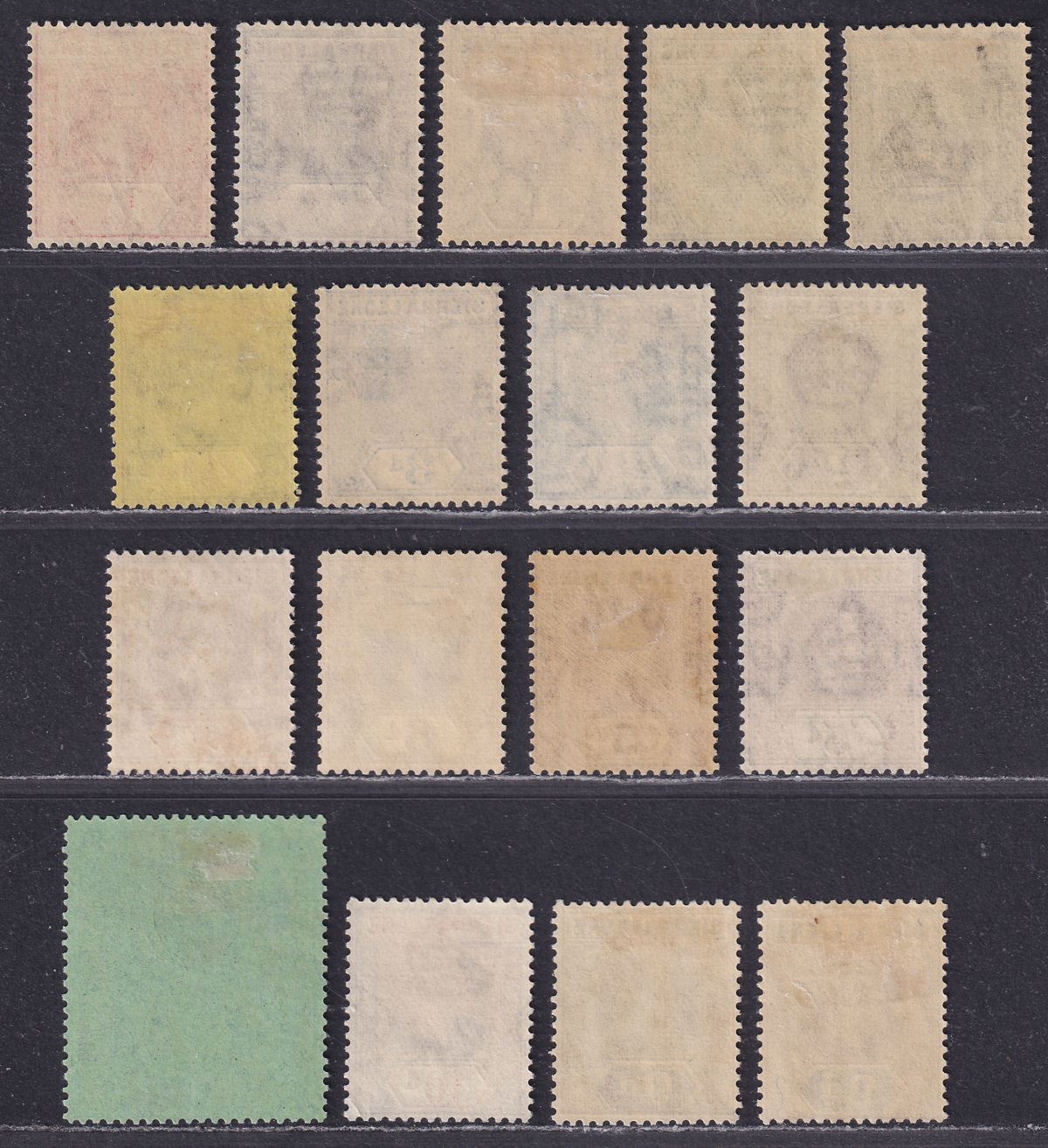 Sierra Leone 1921 King George V Set to 1sh Mint SG131-143