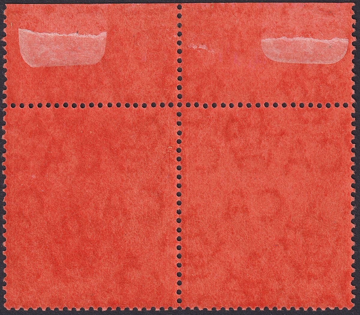 Sierra Leone 1928 KGV £1 Black-Brown + Purple on Red Pair Mint SG128 c£500 MNH