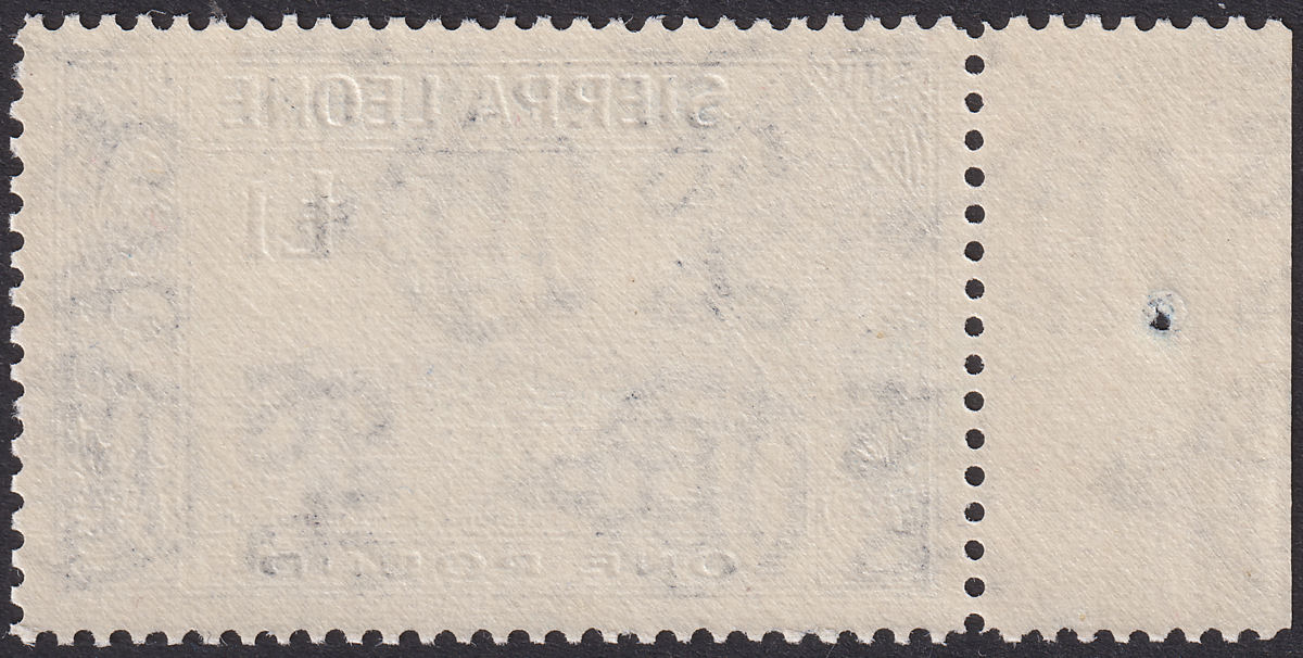 Sierra Leone 1938 KGVI £1 Deep Blue UM Mint SG200 cat £30 MNH