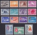Click for more photos and details Singapore 1955 Queen Elizabeth II Set Mint SG38-52 cat £150