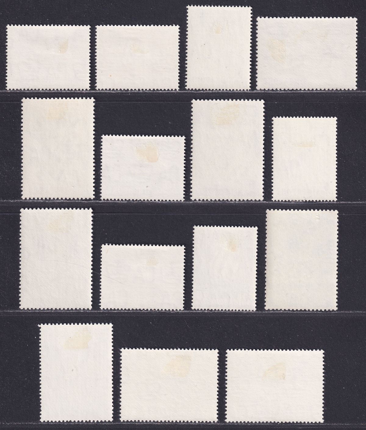 Singapore 1962-66 Fish Birds Orchids Defins Short Set to $2 Mint SG63-76 cat £55