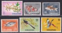 Click for more photos and details Singapore 1966 wmk Sideways Set Mint SG83-88 cat £40