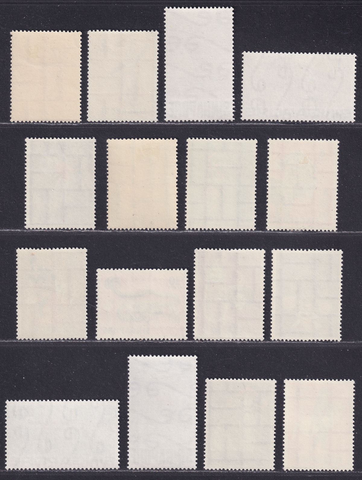 Singapore 1968 Definitives Short Set to $5 Mint SG101-114 cat £25 + glazed