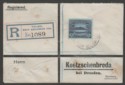 Click for more photos and details British Solomon Islands 1910 Small Canoe 2sh Used on Registered Cover SG15