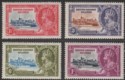 Click for more photos and details British Solomon Islands 1935 KGV Silver Jubilee Set Mint SG53-56 cat £28