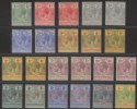 Click for more photos and details British Solomon Islands 1914 King George V Set to 5sh with shades Mint SG22-36