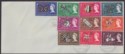British Solomon Islands 1968 QEII Decimal Surcharges to 50c Used Cover HONIARA