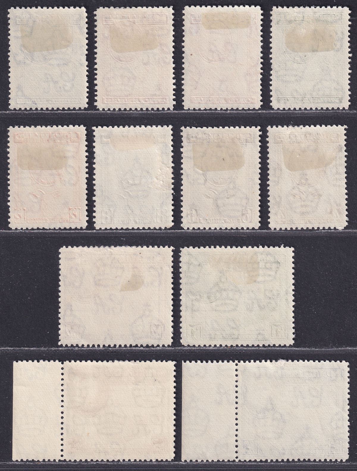 Somaliland Protectorate 1942 King George VI Set Mint SG105-116 cat £55