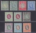Click for more photos and details Somaliland Protectorate 1905-09 King Edward VII Part Set to 12a Mostly Mint FLTS