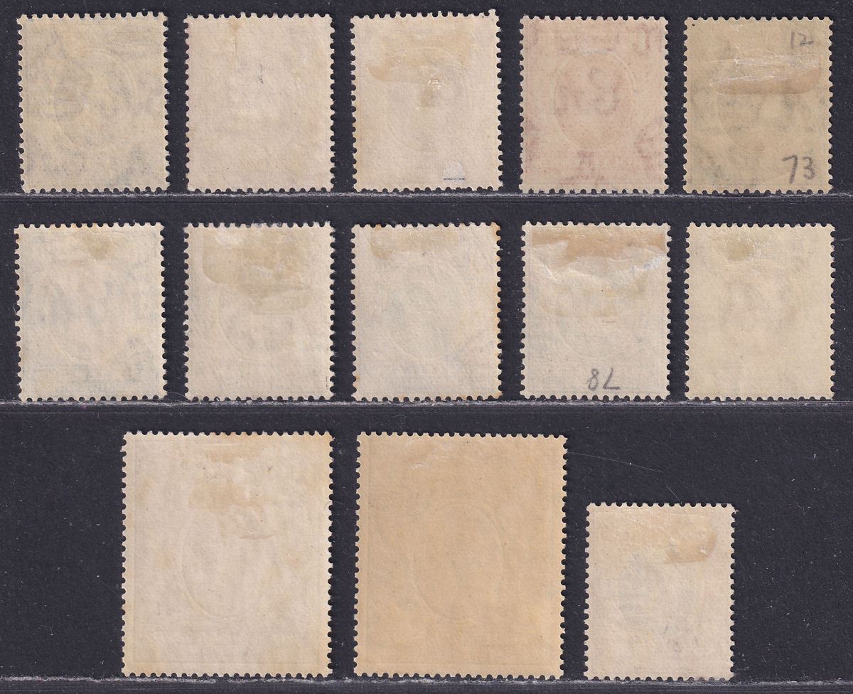 Somaliland Protectorate 1921 KGV Set to 2r Mint SG73-83