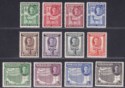 Click for more photos and details Somaliland Protectorate 1942 King George VI Set Mint SG105-116 cat £55