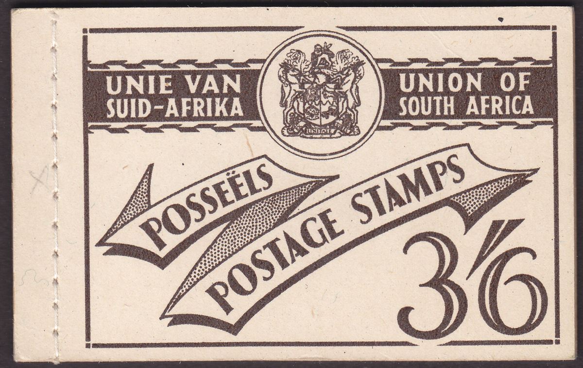 South Africa 1951 KGVI 3sh6d Stamp Booklet Mint SG SB19 cat £15