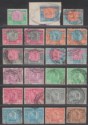 Click for more photos and details South Africa 1946 KGVI Revenue Selection to £25 Used Fiscal