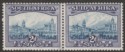 South Africa 1938 KGVI Union Buildings 2d Blue and Violet Pair Mint SG58