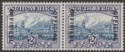 Click for more photos and details South Africa 1939 KGVI Union Buildings 2d Official Overprint Pair Mint SG O23
